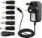 YUWLDD Power Supply Adapter 12V 1A 12W,Power Plug for Home Appliances,CCTV Camera,Yamaha keyboard,Routers,Hubs,LED strips,Telekom,T-Com,Speedport,Radiowecker,Scanner,Switch+7 Plugs