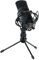 McGrey USB-M 1000 BK Podcast Kondensatormikrofon - Perfekt für Podcast, Streaming, Gaming - 14 mm-Back Elektret-Kondensatorkapsel - Richtcharakteristik: Kugel - Frequenzgang: 20 Hz - 17 kHz - Schwarz
