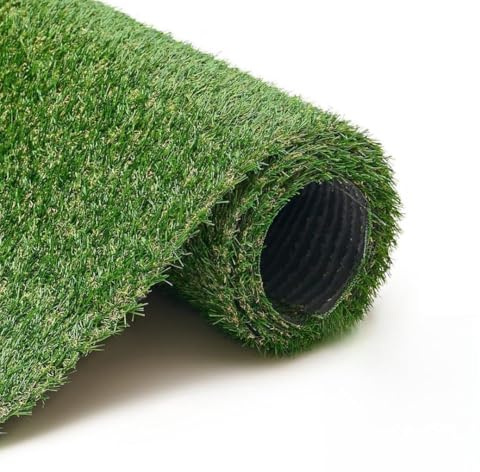 TAPISO Canyoo Erba Sintetica Verde 20 mm per Esterno da Giardino Terazza Balcone Giardino d'Inverno Prato Sintetico Resistente UV Tappeto Erba Finta al Metro Rotolo 200 x 100 cm