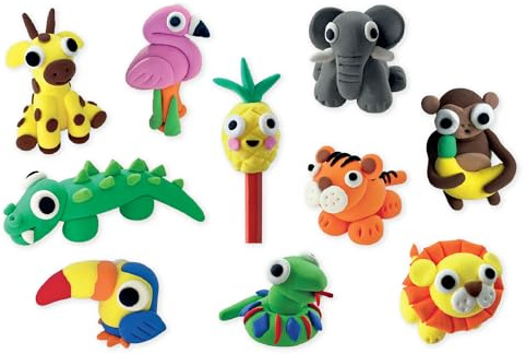 Floss & Rock Jungle Clay & Play Set