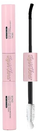 Lash Bond and Seal, Cluster Lashes Glue for DIY Eyelash Extensions, Super Strong Hold Cluster Lash Adhesive, No-Latex Waterproof 2 in 1 Mascara Eyelash Extension Glue