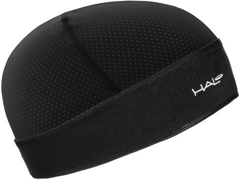 Halo Headband Skull Cap - The Ultimate Sweat Diverting, Absorbent, Lightweight, High Performance Head Gear for Men and Women, Black