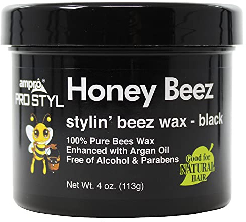 Ampro Honey Beez Wax 120ml- Black