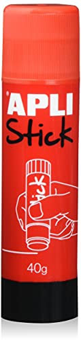 APLI 12147 - Barra de pegamento adhesivo, Blanco, 40 g
