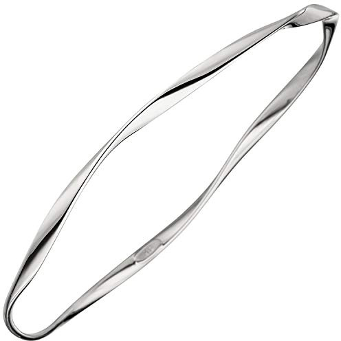 Jobo Damen Herren Armreif aus 925 Sterling Silber 22 cm