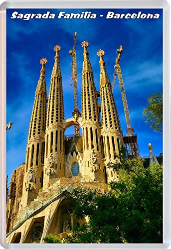 Baked Bean Store Sagrada Familia - Barcelona - 96 x 67mm Jumbo Fridge Magnet/Magnets BBSFHM249