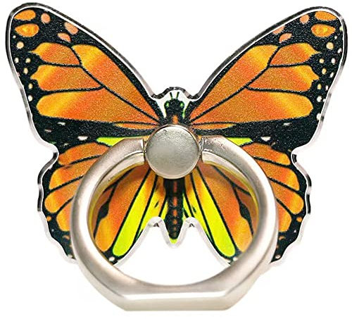 Kinizuxi Soporte de Anillo de teléfono Celular de Mariposa, Cute Anilla Movil SoporteRotación de 360 ° Anillo Soporte Movil Compatible con iPhone Samsung y Todos los teléfonos Inteligentes