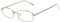 Ggpyyon Rechteckige Brillen Blaulichtfilter Brille für Herren Damen Blaufilter Brille Ohne Stärke Retro Metallgestell Brillenfassung Brille