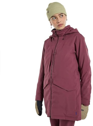 Burton PROWESS 2.0 Skid-snowboardjacka för damer, almandine, M