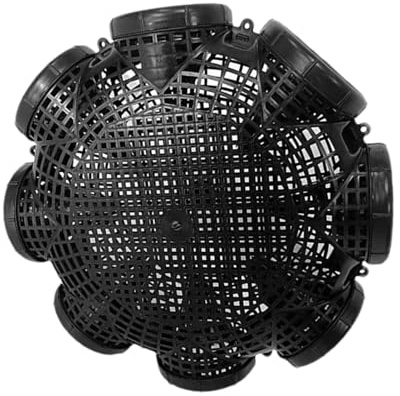 Biniveil Fishing Traps for Fish,Portable Crab Cage Trap - Sturdy Construction Fishing Accessories for Catching Crabs, Crayfish, Herring, Shrimp, and Small Fish