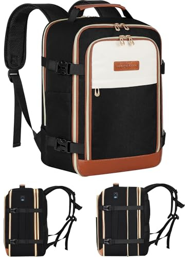 MOCOCITO Handgepäck Rucksack 40x30x20 für Flugzeug Handgepäck 40x30x25 für Eurowings Erweiterbar 30L Klein Reiserucksack Tasche Laptop Rucksack mit USB Ladeanschluss Cabin Bag für Herren Damen