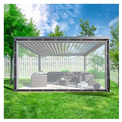 Rideau de pavillon d'extérieur imperméable durable et résistant aux déchirures pour tente multifonction 2 x 4 m - Housse de protection contre les intempéries - Idéal pour les événements et le camping