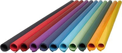 Fabrisa 8100302 - Rollo de papel kraft, 1 x 3 m, color azul
