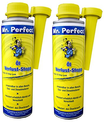Mr. Perfect Öl-Verlust-Stop Kraftstoff-Additiv, 2x 250 ml - Für alle Kfz-Motoren