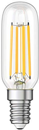 ledscom.de E14 LED Leuchtmittel, T25, warmweiß (2900 K), 4,2 W, 507lm