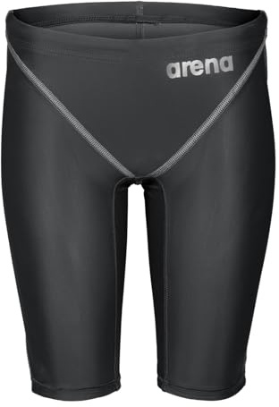ARENA Powerskin ST Next Junior Boys' Racing Jammer Competition Swimsuit Sports Athletic Swim Team Championship Tech Suit, Black, Size 26
