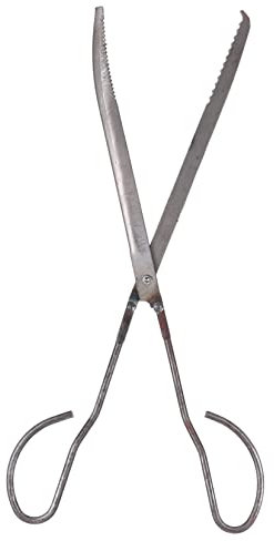 KICHOUSE Angelzange 43 cm Schmerlenzange Gezackte rutschfeste Hummerzange Für Große Öffnung Praktische Klemme