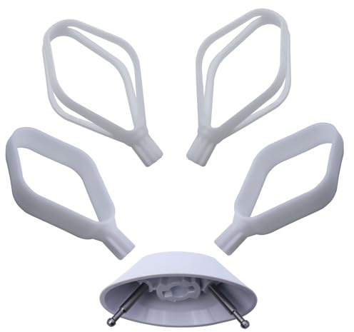 Cake Paddles and Cookie Paddles with Whip Driver Compatible with Universal Mixers