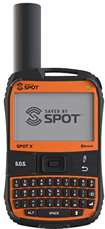 SPOT X Mensajero Satelital Bidireccional con Seguimiento GPS | Dispositivo de Mano para Senderismo, Acampada y Trabajadores Solitarios y Comunicación Fuera de la Red | Red Satelital Globalstar | Se