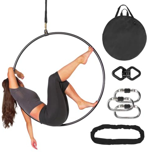 Aro Aéreo 80 cm Kit Completo para Yoga Aéreo - Original Corner®