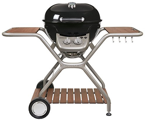 Outdoorchef Montreux 570 g Noir Barbecue à gaz Barbecue sphérique, graveur Double, 18.127.74