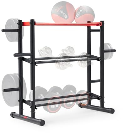 Sunny Health & Fitness Multi-Weight Storage Rack Stand - SF-XF921036