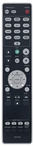 VINABTY RC041SR Ersatz Fernbedienung passend für MARANTZ AV Receiver NR1200 Stereo Network Receiver