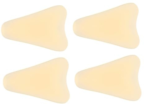 ORFOFE Patchs Lot de 4 Pièces en Silicone Étanches Intimes pour Femmes Design Fin de Goutte d'Eau, Réutilisables, pour Activités Sportives et Quotidiennes