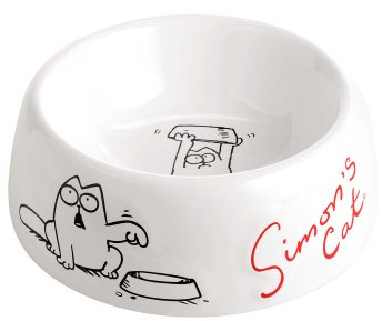 Karlie Flamingo Simon's Cat 44446 - Ciotola per Gatti, 14,5 cm