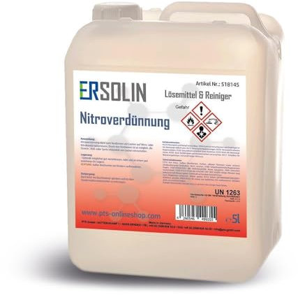 Diluant nitro Diluant 5 l Diluant pour peinture aussi en 1 l, 3 l, 10 l