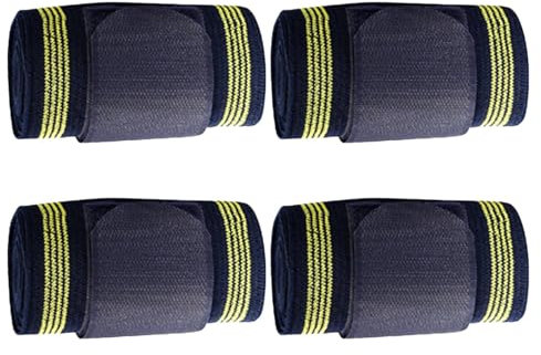 Lambo Pferdebeinbandage,Pferdebeinbandage - 4 Stück stabile Pferdebeinbandage - Weiche Pferdebandagen, die helfen, Sehnenschäden beim zu verhindern und das sauber zu halten