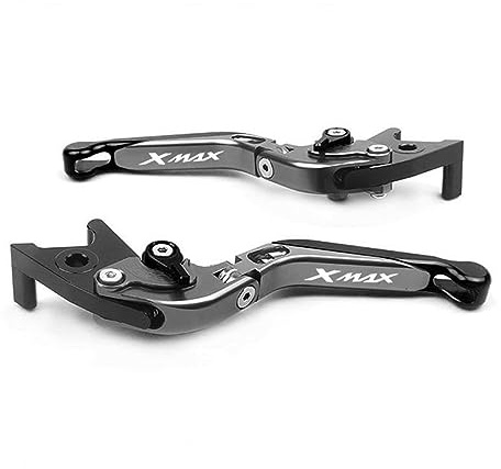 Para XMAX 250 125 300 400 2013-2019 Palanca Embrague Freno Telescópica Plegable Ajustable Motocicleta Palanca Freno Moto(9)