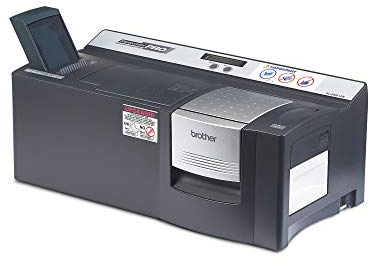 Brother SC2000 USB Macchina professionale per la creazione di timbri, Velocità di stampa 4.7 mm/sec. Display LCD 1 riga per 15 caratteri
