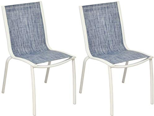 Proloisirs Lot de 2 Chaises empilables Linéa