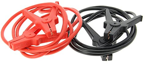 MICHELIN 009513 Câbles de Démarrage Voiture 25mm² 3,5m, Essence et Diesel, DIN/GS Noir/Rouge