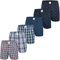 Herren Boxer Multipack Classic Checks Baumwolle Boxershorts gewebt Web Webboxer Unterhosen Phil & Co. - Mix8 - XXL