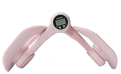 VLFit Beine Trainingsgerät mit Zähler für zuhause, Beine, Arme, Beinpresse, Postpartale Rehabilitation, Oberschenkeltrainer Beckenbodentrainer, Stärkeeinstellung und Intelligenter Datenchip