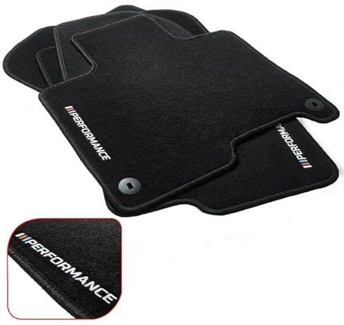 MATSMORE Velours fussmatten Auto Velours-Auto Fußmatten für Auto Velours fussmatten kompatibel mit BMW 3 F30 / F31 2012-2019