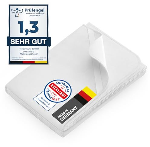 Protector Colchon 200x200 cm de Franela - Cubre Colchon 200x200 cm 100% Algodón - Elásticos en Las Esquinas - Fabricado en Alemania