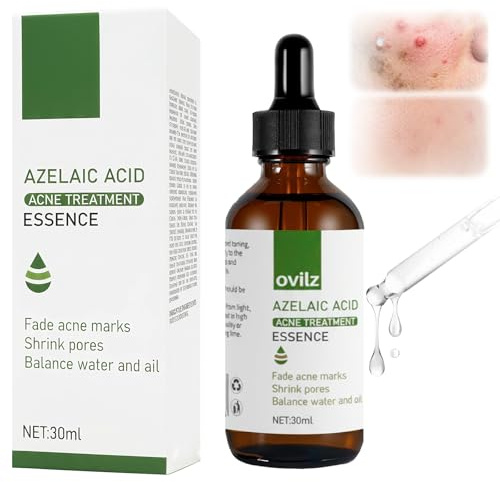 30ml Siero anti-acné,essenza Viso Purificante,cura della pelle del viso,Aiuta a Ridurre Imperfezioni,Brufoli e Punti Neri,Delicato e Efficace,Per Pelle Grassa e Mista