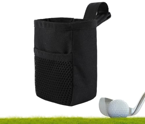 Genérico Bolsa Pelotas Golf Almacenaje Portátil Malla Transpirable Oxford