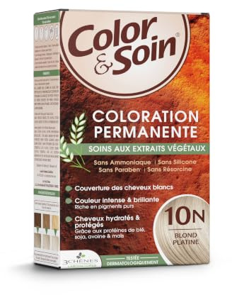 Les 3 chênes color & care 10N platinablond 135 ml