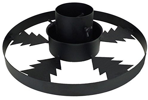 Weihnachtsbaumständer Tannenbaum, Eisen, Schwarz
