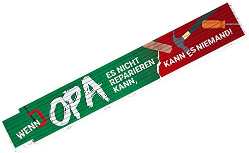 Zollstock wenn es OPA nicht reparieren kann Geschenk Markenware aus Deutschland