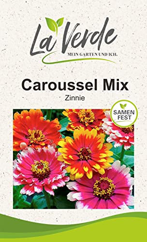 Zinnia Caroussel Mix Blumensamen