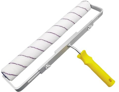 45,7 cm Roller Malwerkzeug 6 mm mit Ständer für DIY Malerei mit Dispersionsfarben an Wänden & Decken Mikrofaser Mini Farbrollen & Rahmen