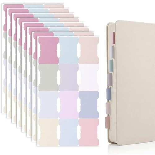 JYXNU 144 Onglets Adhésifs Étiquettes Autocollantes Marqueurs De Page Épais Écrits À La Main Notes Adhésives Inscriptibles pour cahiers et livres, marqueurs de page et classification de fichiers