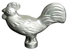 STAUB Knauf Hahn, Edelstahl, für Cocottes/Bräter mit Durchmesser 18-41 cm, Silber