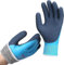 DS Safety - Guantes de trabajo térmicos de invierno, impermeables, guantes de montaje, guantes de trabajo de invierno, doble capa, guantes aislados, de nailon, color azul, talla 8/M