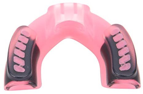 EVA Sport Mundschutz Kinder Zahnschutz Zahnspange Schutz für Basketball Boxen Taekwondo (S)(Rosa)